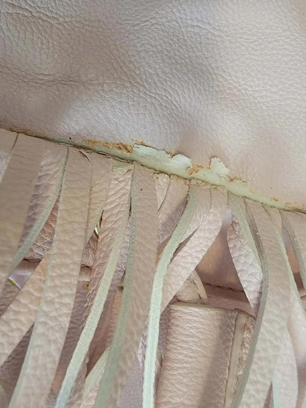 Betsey Johnson Pink Faux Leather Back Pack